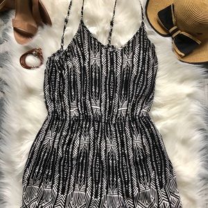 Black/White Mossimo Summer Romper